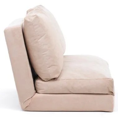 Krémszínű kinyitható kanapé 120 cm Taida – Balcab Home