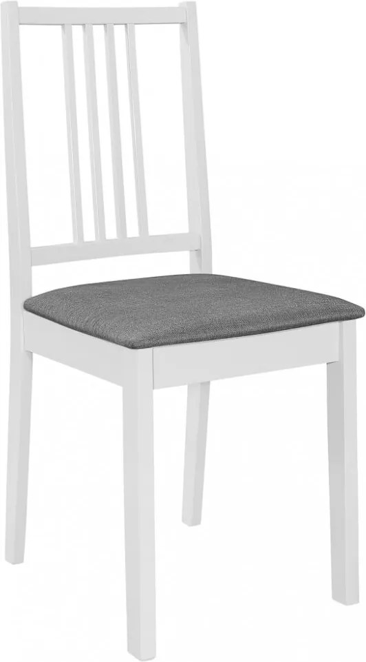 3-részes fehér MDF étkezőgarnitúra