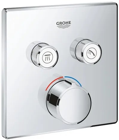 Grohe Smart Control zuhany csaptelep vakolat alatti rész nélkül króm 29148000 G29148000
