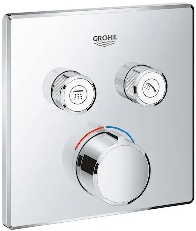 Zuhany csaptelep GROHE Smart Control vakolat alatti rész nélkül króm 29148000