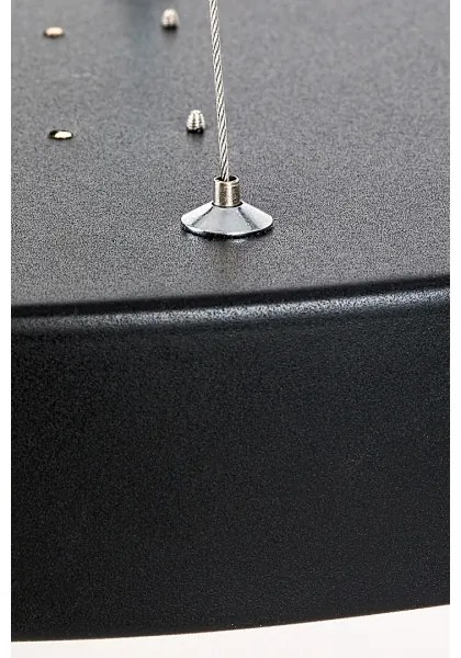 Rabalux 71041 - TESIA LED/60W/230V fekete állítható LED csillár távirányítóval