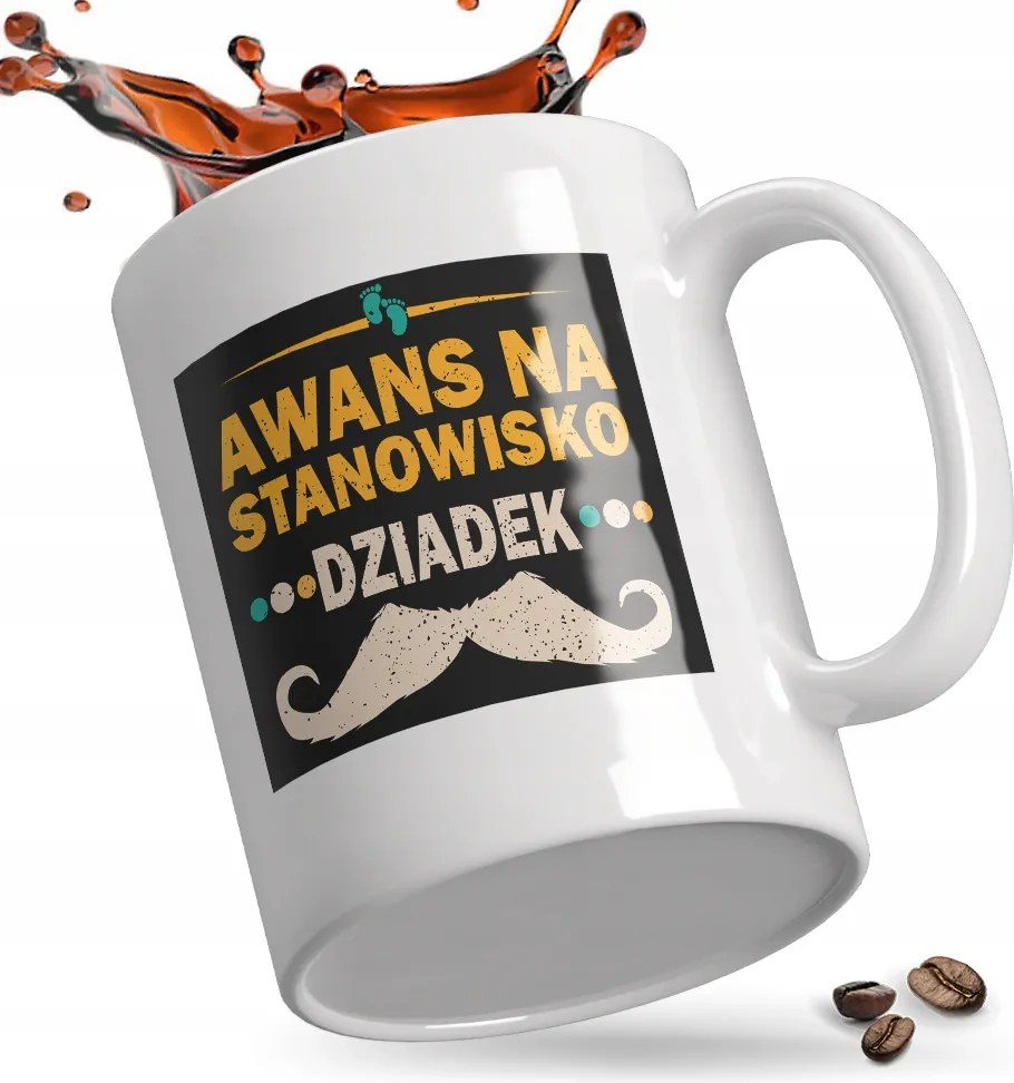 Ajándék bögre leendő nagypapának Előléptetés