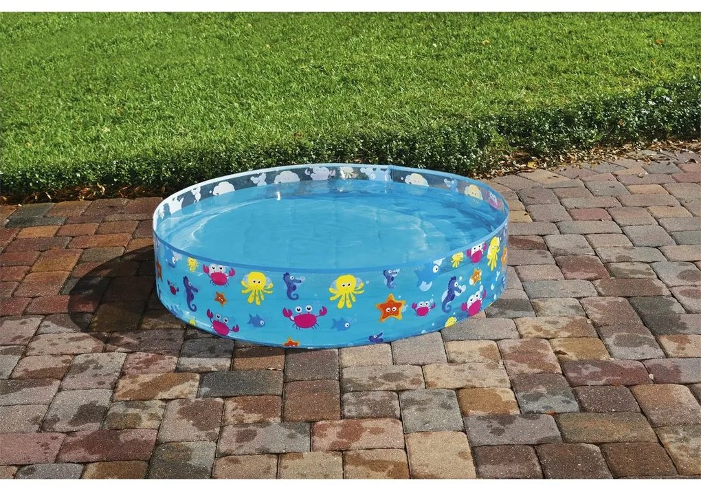 Bestway szabadon álló medence, kerek, átmérő: 122 cm, magasság: 25 cm