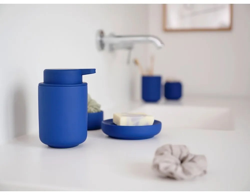Kék porcelán szappantartó Ume – Zone