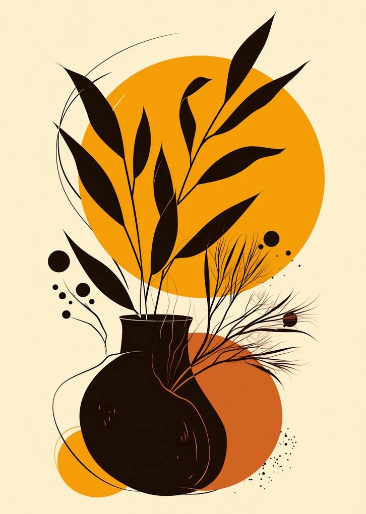 Poszter 64x90cm Aranyszem mező