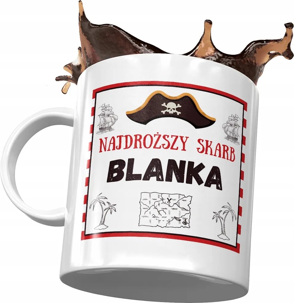 Blanka Születésnapi Bögre Névnapi Ajándék Nyomtatott Fotóval