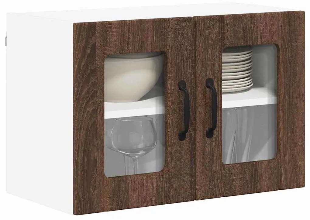 Fali konyhaszekrény Barna Tölgy 60 x 31 x 40 cm Faanyag