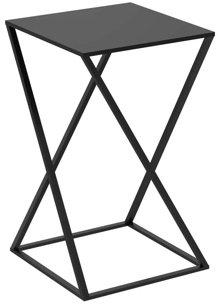 Luminex Virágállvány 40x24 cm fekete LU0433