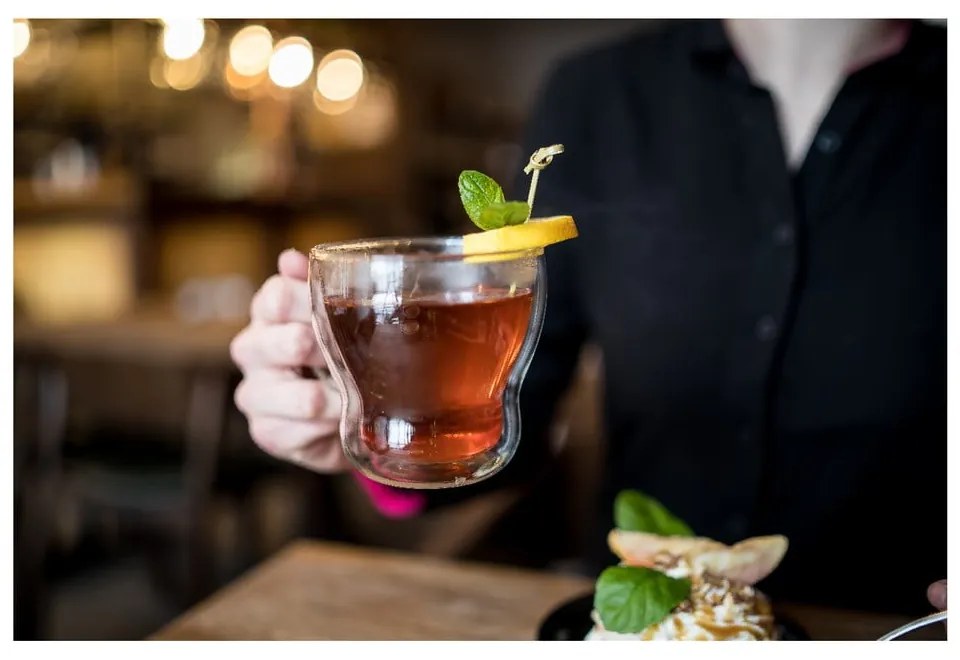 Üveg duplafalú bögre szett cappucinóhoz 2 db-os 370 ml Bolla – Vialli Design