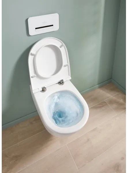 Villeroy & Boch 4670T9R1 - SUBWAY fali WC SoftClose ülőkével, kerámia/fehér