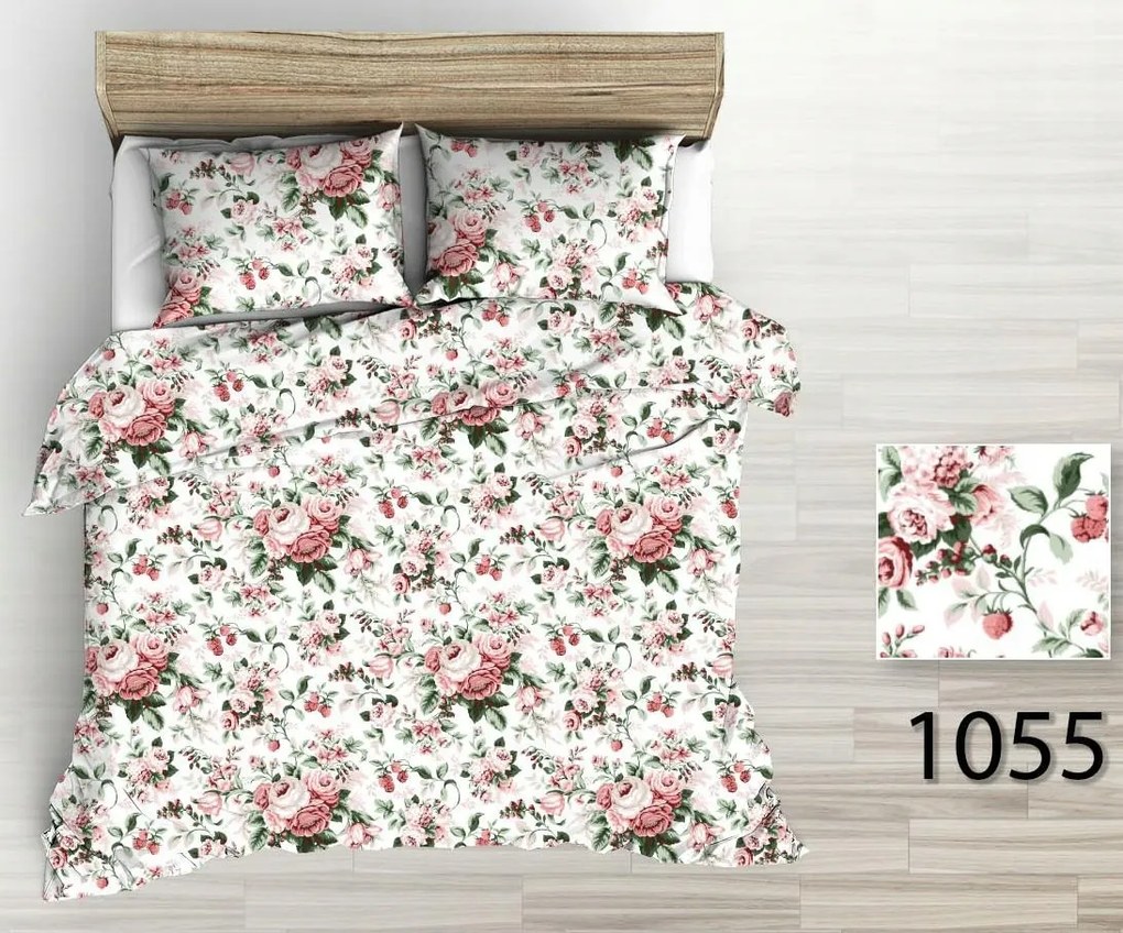 Fakéreg párnahuzat 50x60 fehér bordó peonie virágok cipzáras