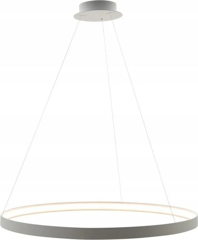 Fehér kerek függőlámpa Led gyűrű Circle 110 LA0717/1-WH Zuma Line