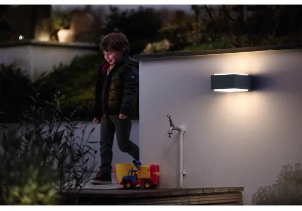 Philips 17337/93/PN - Kültéri lámpa MYGARDEN HEDGEHOG 1xE27/42W/230V IP44