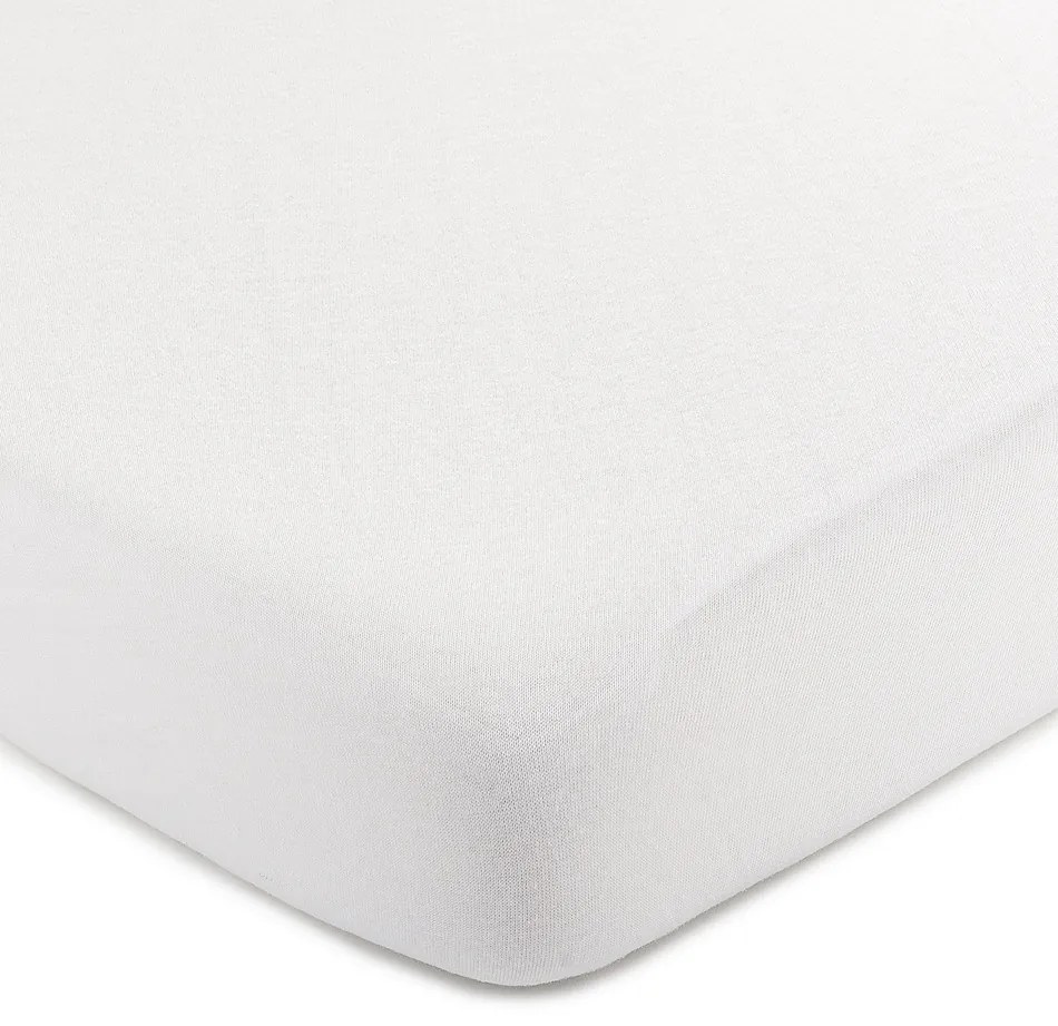 4Home jersey lepedő fehér, 160 x 200 cm, 160 x 200 cm