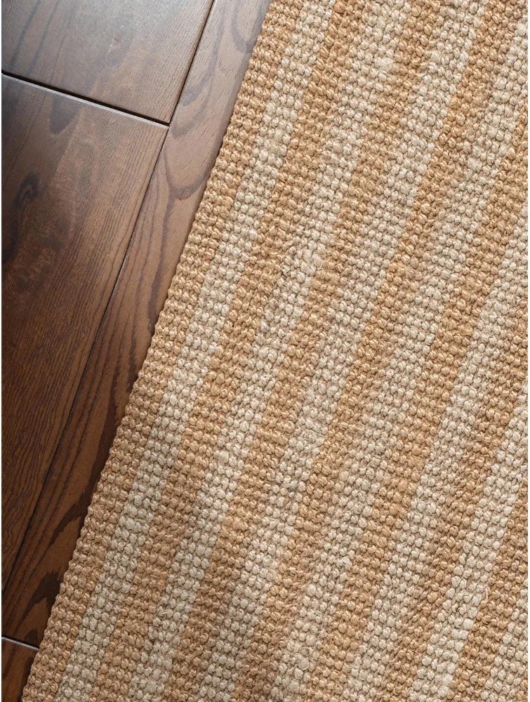 Bézs kézi szövésű juta szőnyeg 160x230 cm Harvest Amber – Elle Decoration