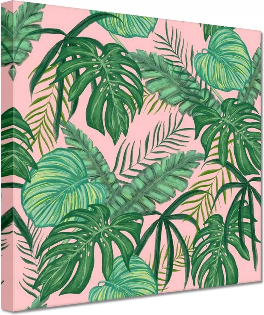 Vászonkép 60x60 Házi dzsungel