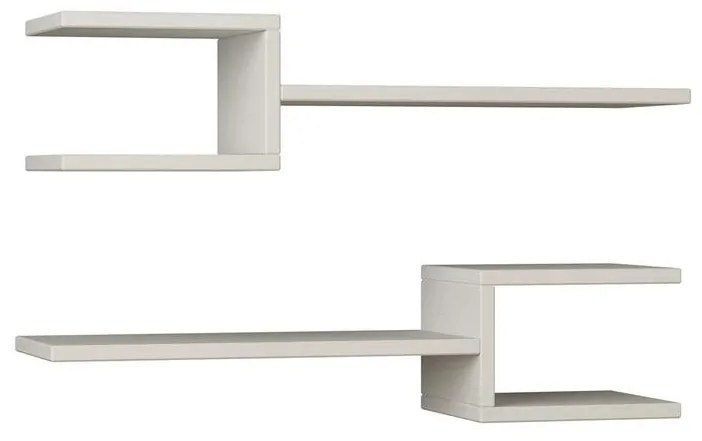 Fali polc Fork - White
