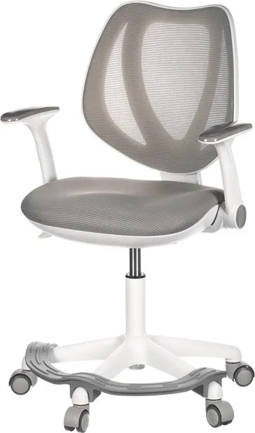 Gyermek szék, magasságállítható, szürke hálós, KA-C806 GREY