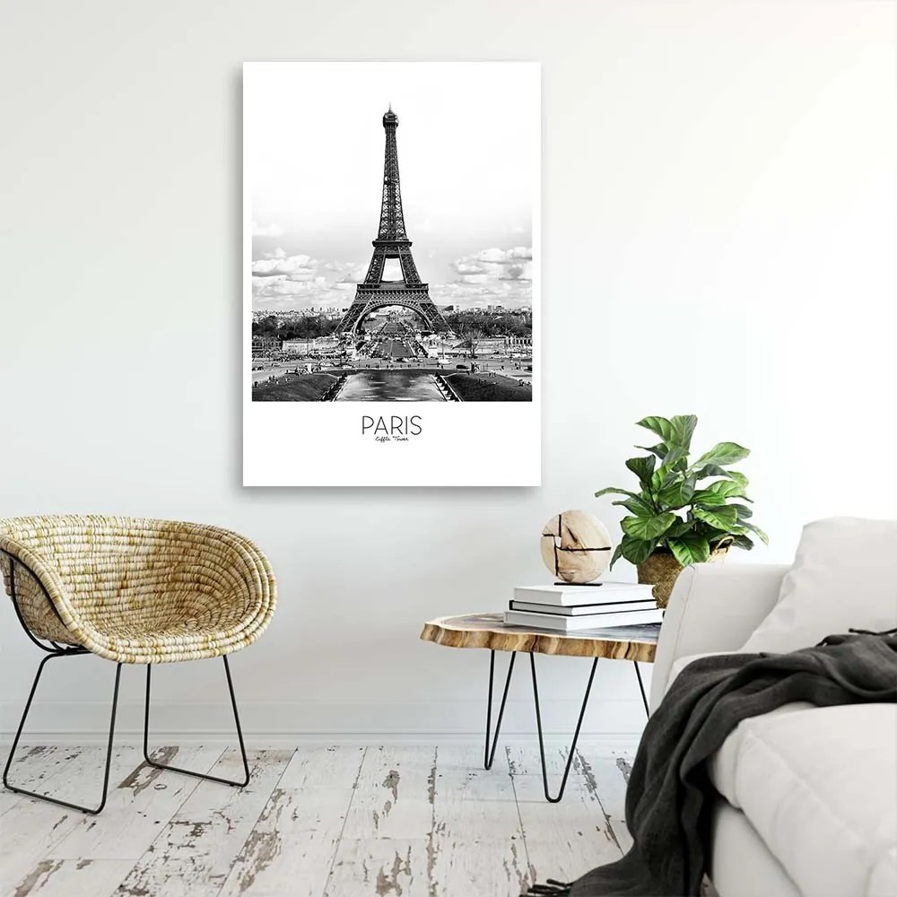 Gario Vászonkép Párizs - Eiffel-torony Méret: 60 x 90 cm