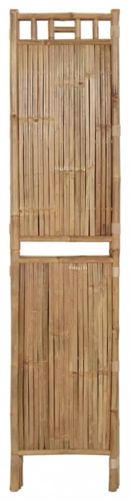 4 paneles bambusz térelválasztó 160 x 180 cm
