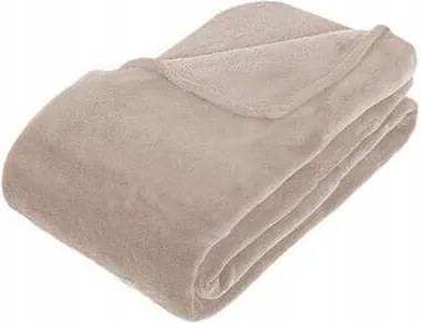 Mikroplüss Takaró 180x230 cm Bézs puha Meleg