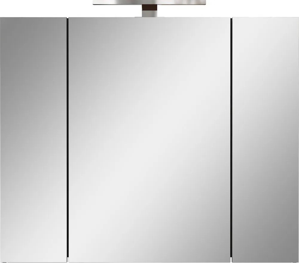 Szürke fürdőszoba szekrény 80x71 cm – Germania