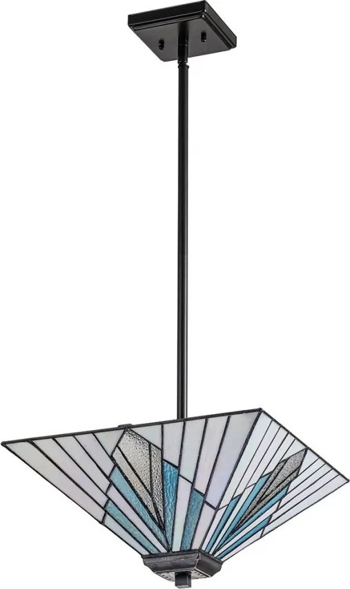 Kichler Alderley TF-ALDERLEY-F-P Függőlámpa 2x60W/E27 IP20