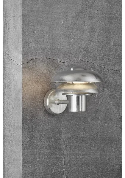 Nordlux - Kültéri fali lámpa KURNOS 1xE14/12W/230V IP54 matt króm