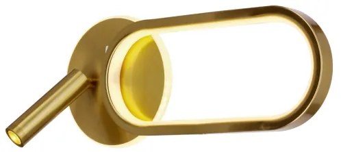 LED Fali lámpa MONET LED/13W/230V + LED/2W 3000/4000/6000K arany