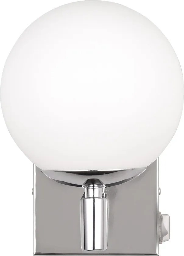 Ezüstszínű fali lámpa ø 14 cm Kula – Trio