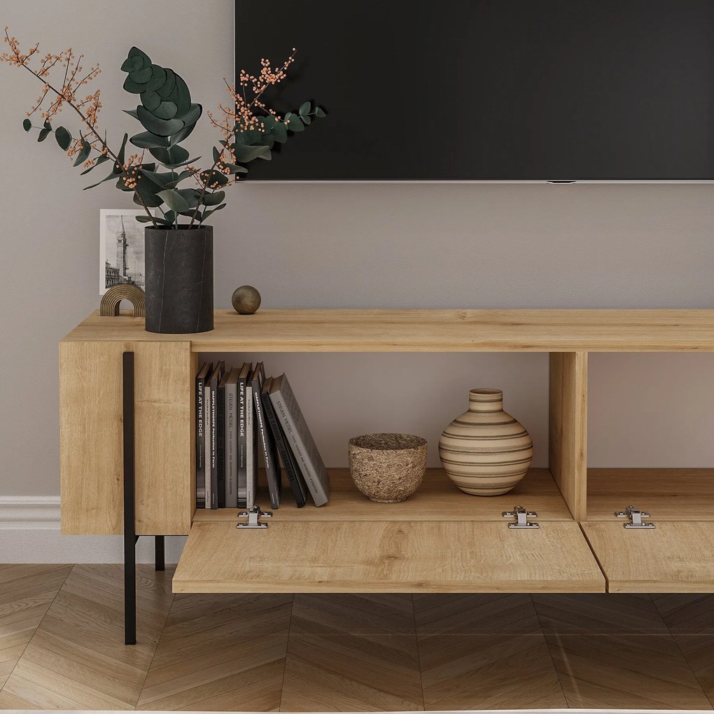 TV szekrény Herman - Sapphire Oak