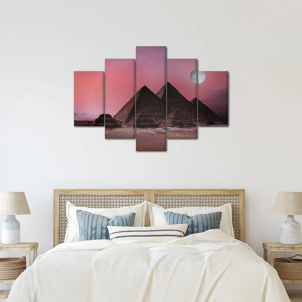 Kép - Piramisok giza, Egyiptom (150x105 cm)