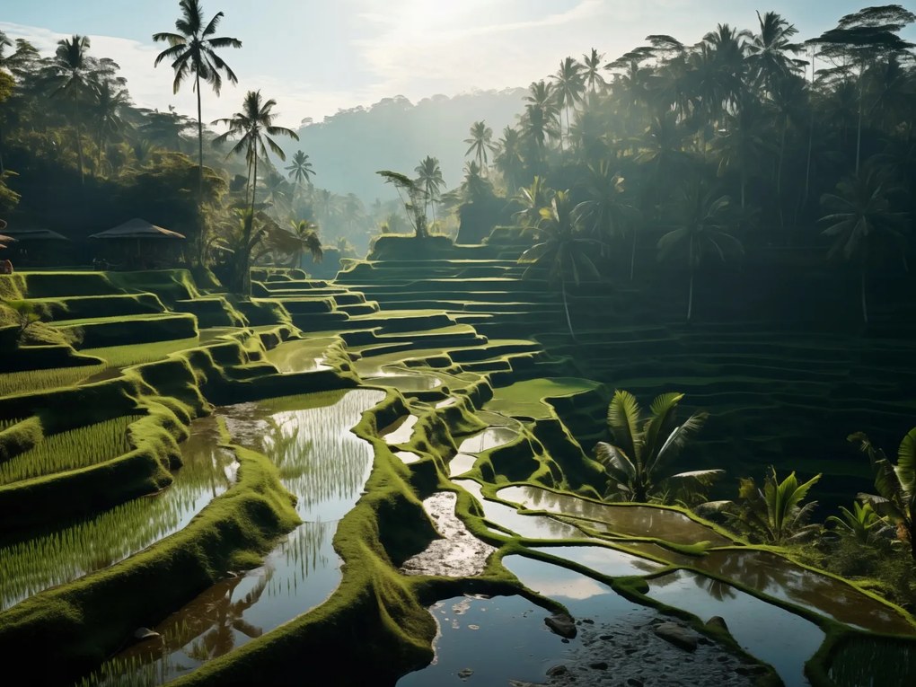 Poszter 80x60cm Zöld kegyhely