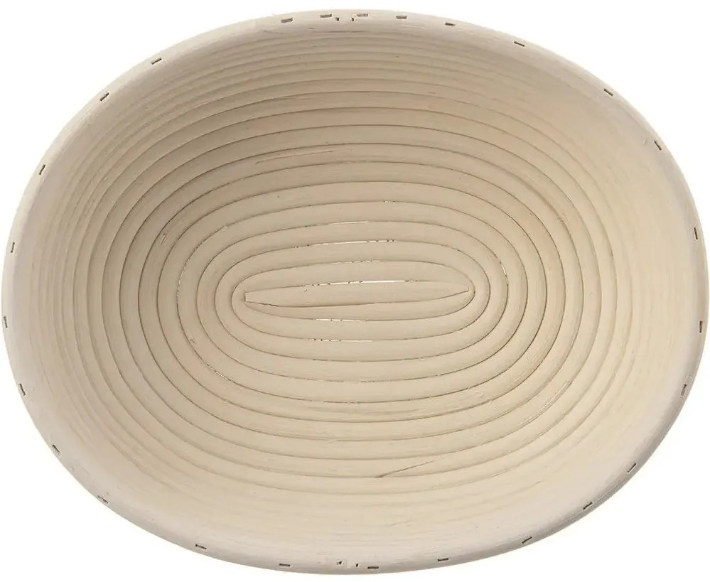 Orion ovális rattan tál, 28 x 22 x 9 cm, L
