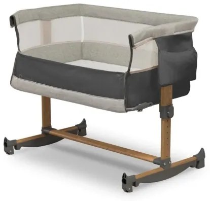 Lionelo - 3 az 1-ben LEONIE gyermekágy szürke/fekete