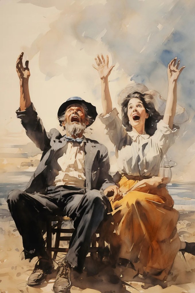 Poszter 30x45cm Az öröm pillanatai