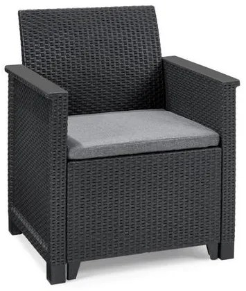 Keter Elodie grafit kerti fotel 2 db  (610648)