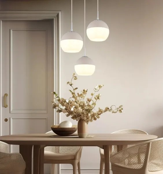 Globo 15999-3HR - RAGUSA kábeles csillár 3xE27/60W/230V