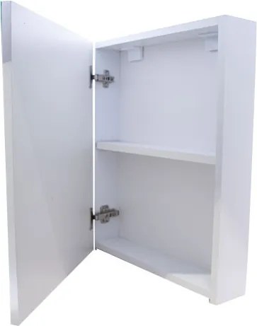 Piramida KARMA L Tükrös fürdőszobai szekrény - 50 x 60 x 12 cm