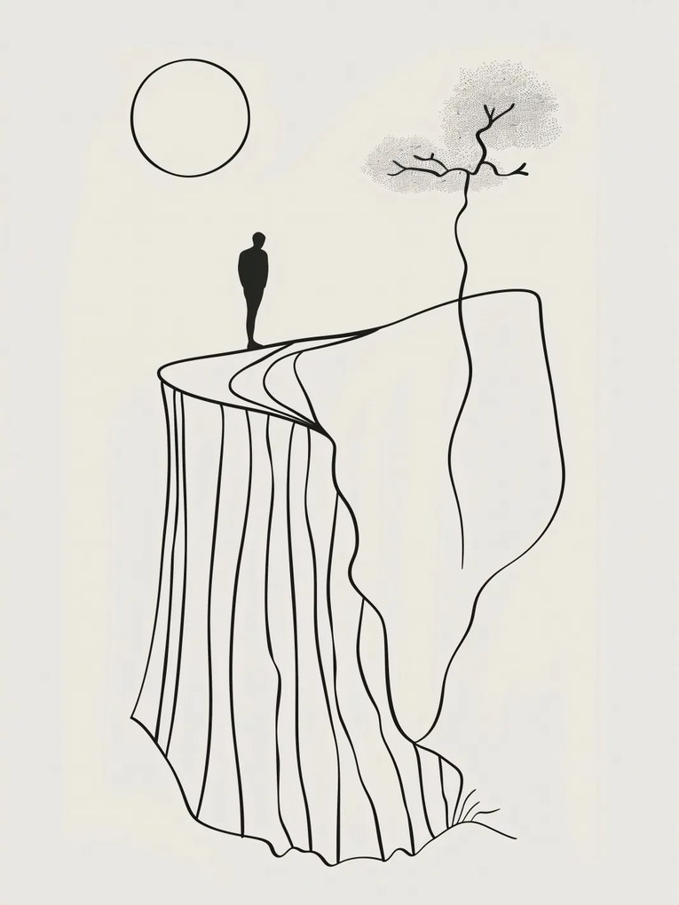 Poszter 30x40cm Magány és magasztosság