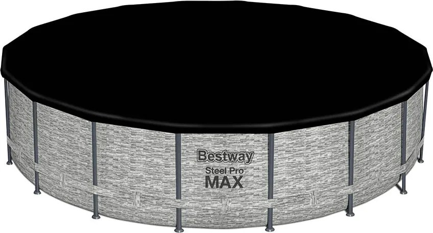 Bestway SAN JUAN kőhatású fémvázas medence szett 549 x 122 cm