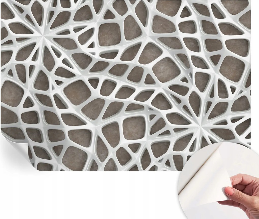 Öntapadós Stílusos Dekoratív Fotótapéta Geometrikus háló 152x104 cm