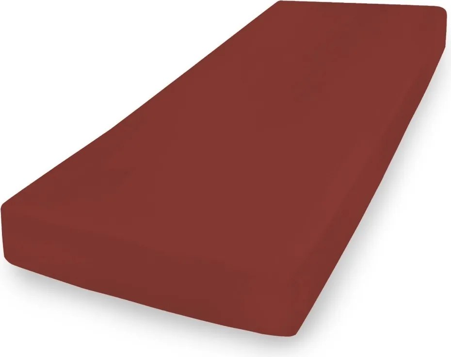 Prémium gumis jersey lepedő 190x210, 200x220x20, vörös_51, Matex