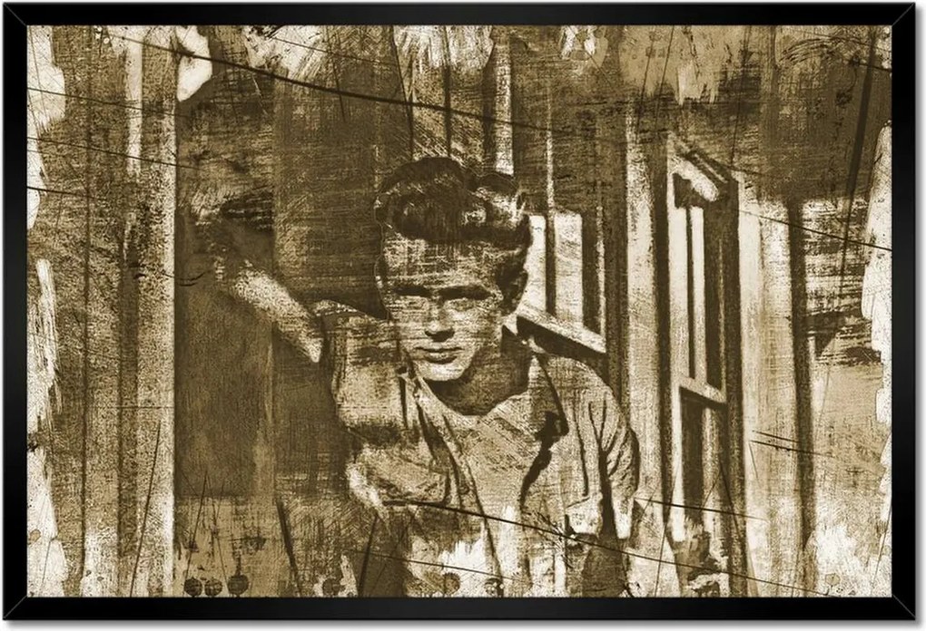 Poszterek keretben 60x40 James Dean Színész Mozi