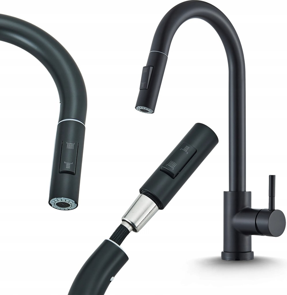 Konyhai csaptelep kihúzható kifolyócsővel Konyhai csaptelep Mosogató