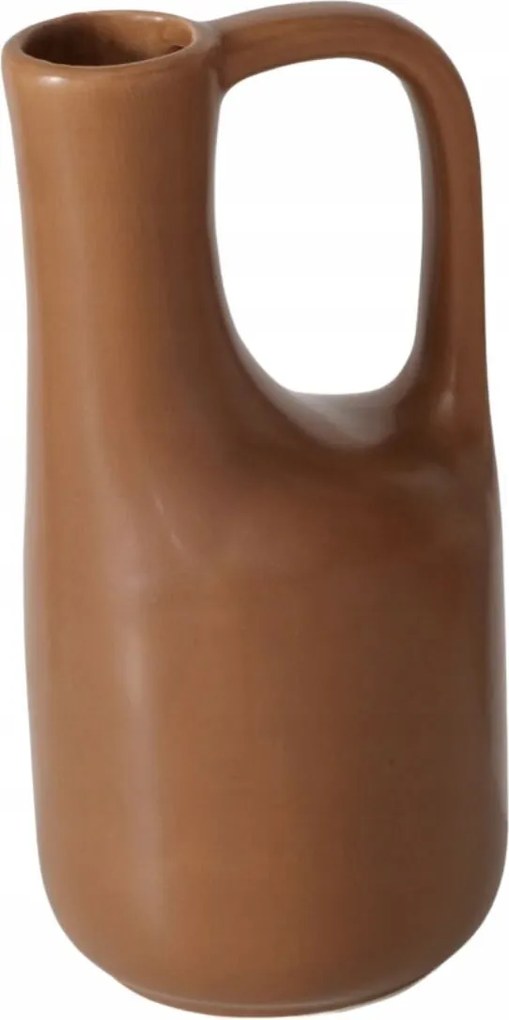 Kerámia Váza Barna Dekoratív Kancsó Modern Mirosa 9X18 CM