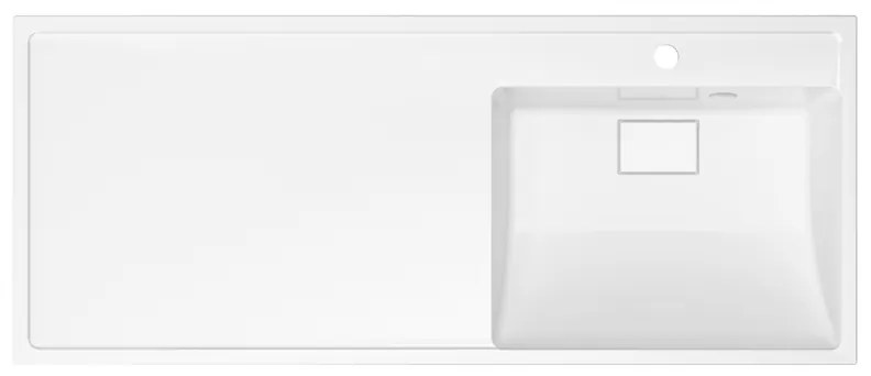 Ulgran Paola Magenta 1200 R Fürdőszobai Mosdókagyló - Fehér