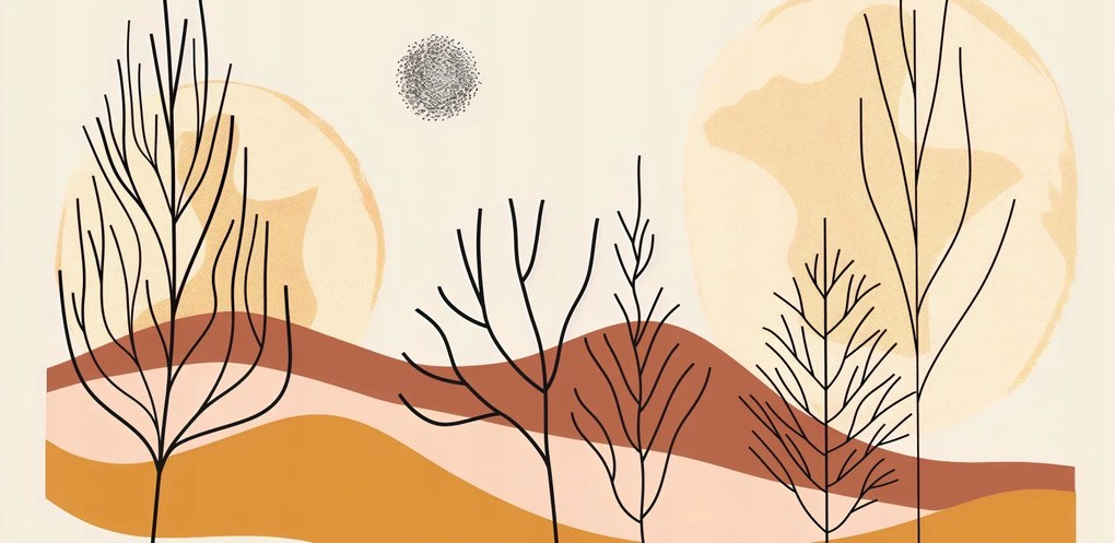 Poszter 91,3x44,5cm Tépett sivatag