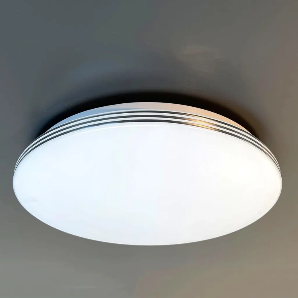FISCHER&HONSEL 21104 FARO Kerek Mennyezeti Lámpa Fehér LED IP20
