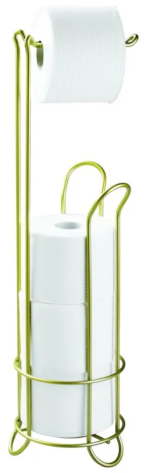 Aranyszínű acél WC-papír tartó állvány Classico – iDesign